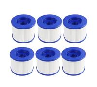 Filtre de piscine de remplacement, double paquet, Tube chaud ondulé, Spa 104mm, PET + tissu Non tissé, Compatible avec Clever Spa(6pcs)