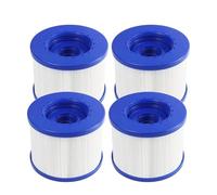 Filtre de piscine de remplacement, double paquet, Tube chaud ondulé, Spa 104mm, PET + tissu Non tissé, Compatible avec Clever Spa(4pcs)
