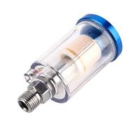 Filtre de Pistolet Pulvérisateur, HVLP Feed Pistolet Pulvérisateur Auto Primer Sheet Metal Air Regulator Filter, 1/4" in-Line Paint Gun Oil Water Separator, for Refinish Paints