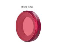 (Filtre de plongée 43909) Filtre de plongée/snorkel Pgytech Osmo Action, filtre en verre optique pour