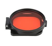 Filtre de plongée, Filtre de caméra d'action stable Professionnel Correct Déviation de couleur Facile à utiliser avec Corde à main pour la photographie sous-marine (Plongée rouge)