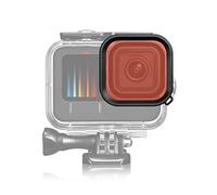 Filtre de Plongée pour 11 10 Noir, Boîtier étanche, Correction des Couleurs, Accessoires de Photographie sous-Marine de Plongée en Apnée (Rouge)