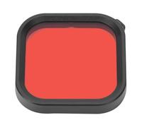 Filtre de Plongée pour Objectif 8, Filtre Rouge (Rouge) | Correction des couleurs, matériau ABS léger, conception étanche, filtre violet