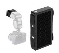 Filtre de Point de Grille en Nid d'abeille Flash, Accessoire de Grille de Flash Rapide Réglable, Grille en Nid d'abeille pour Les Flashs D'appareil Photo