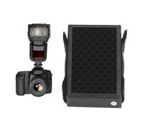 Filtre de Point de Grille en Nid d'abeille Flash, Diffuseur Universel en Nid d'abeille Portable à 50 Degrés pour Flash Supérieur D'appareil Photo, pour Flash Studio Photographie