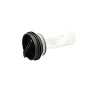 Filtre de pompe de vidange pour machine à laver WHIRLPOOL, BAUKNECHT, ARISTON HOTPOINT, LADEN, IGNIS - Blanc