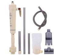 Filtre de Pompe d'outil de Lavage de Gravier de Sable de Siphon alimenté par Batterie réglable pour l'aquariumNettoyage sous Vide de Gravier de réservoir de Poissons Fish Tank Cleaning Tools