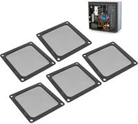 Filtre De Poussière Ventilateur Pc Couvre 5 Pièces 80X80 Mm De Boîtier Pc Filtre De Réseau De Poussière Pour Le Boîtier De L'Ordinateur-Grille-Grille