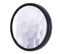 Filtre de Prisme de Kaléidoscope de 67 Mm, Lentilles de Caméra Multi-revêtements Double Face avec Adaptateur 62 Mm, Effets Spéciaux Créatifs pour la Photographie, Vidéographie