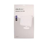 Qoltec Filtre anti-reflets et confidentialité 51060 – 24" (61 cm) 16:9 transparent