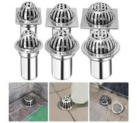 Filtre de protection de gouttière d'extérieur robuste, conçu pour minimiser les risques de débordement avec une prévention efficace des débris (carré 10,2 cm)