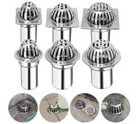 Filtre de protection de gouttière d'extérieur robuste, conçu pour minimiser les risques de débordement avec une prévention efficace des débris (carré 12,7 cm)