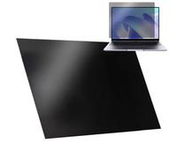 Filtre de protection noir pour écran d'ordinateur portable-tablette, protection de sécurité pour cahiers à écran large | Couverture de confidentialité pour écrans d'ordinateur portable