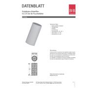 Filtre de protection pour capteurs d'humidité B + B Thermo-Technik 0193 0033 -40 - +80 °C 1 pc(s)