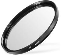 Filtre De Protection Uv Multicouche De 43 Mm, Accessoires De Protection Pour Objectif D'Appareil Photo - 43 Mm (Lot De 1)[Z4568]