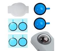 Filtre de Protection UV pour Ricoh Theta SC2/S/V pour Une Utilisation Quotidienne ou Une Utilisation en Enregistrement Lentille Panoramique Anti-Collision Bouchon d'objectif de Protection pour Ricoh