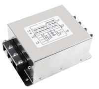 Filtre de puissance de Purification EMI CW7N-60A-R, triphasé, trois fils, Anti-interférence, AC 380V 60A