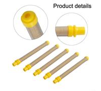 Filtre de pulvérisation fin 100 mailles de rechange non fileté pour Wagner et Spraytech compatible avec les pompes à piston Pro, G 08 Airless Spray, 50, Advantage 100 et Twin 9145