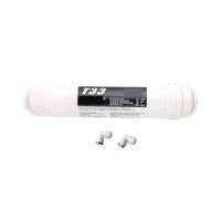 Filtre de purification d'eau à connexion rapide T33 - Lot de 2 filtres à charbon for la filtration de l'eau du robinet(1pcs)
