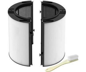 Filtre de rechange 2 en 1 compatible avec purificateur d'air Dyson HP04 TP04 DP04 PH04 HP09 TP09 HP07 TP07 PH03 PH01, haute efficacité H13 Grade True HEPA et filtre à charbon actif
