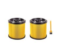 Filtre De Rechange B02C (lot De 2), Compatible Avec Vacmaster, Cartouche Filtrante Et Support, Compatible Avec Aspirateur Eau Et Poussière Vacmaster De 5 À 16 Gallons.