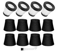 Filtre De Rechange Compatible Avec Les Aspirateurs À Main Dirt Devil, Modèles SD20005RED, SD30025B Et BD22025, Référence F117, AD40117