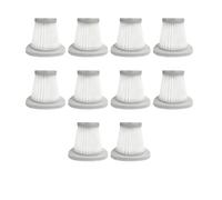 Filtre de rechange compatible avec les aspirateurs à main sans fil Deerma DX118C/DX128C.(10 Pcs)