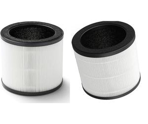 Filtre de rechange compatible avec les purificateurs d'air Breville BAP007 et BAP009 Compatible avec Breville 360° 3 en 1 True H13 HEPA Purificateur d'air | Élimine jusqu'à 99,97 % de poussière,