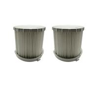 Filtre de rechange, compatible avec Makita, pour aspirateur eau/poussière | 2 pièces. Convient à XCV11Z et ADCV11Z ; remplace 162518-0. Remplacement sans outil.
