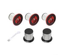 Filtre de rechange en deux étapes pour aspirateurs sans fil Bosch Series 7 y compris BKS711XXL BBS711W BCS711A avec pré-filtre lavable en acier inoxydable (B)