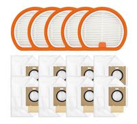 Filtre de rechange et sac à poussière pour aspirateur sans fil UWANT V500, technologie avancée de piégeage des particules avec sacs d'élimination sécurisés, pour les maisons avec animaux domestiques