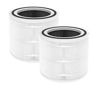 Filtre de rechange HAMVUS Core 300 compatible avec LEVOIT Core 300/Core 300S/Core-P350, filtre HEPA 3 en 1, charbon actif haute efficacité, pièce Core 300-RF, blanc, lot de 2