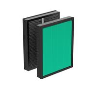 Filtre de rechange HillClean 400/400S compatible avec le purificateur d'air Coway AIRMEGA Max2 400 400S 400(G) 400S(G), filtre 2 en 1 Max2 Green True HEPA et charbon actif, 1 lot, AP-2015-FP, lot de 2