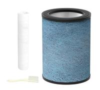 Filtre de rechange HP301 HP302 pour purificateur d'air Shark NeverChange | Compatible avec le purificateur d'air Shark HP301/HP302 MAX, filtre à air HEPA NeverChange 3 en 1, pièce #HE3FKPET