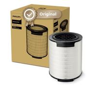Filtre de Rechange Original Philips pour Purificateur d'Air Série 1000 AC1711, AC1715, HEPA NanoProtect + Charbon Actif, Durée de Vie 12 Mois (FY01700/30)
