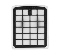 Filtre de rechange pour aspirateur Eureka NEN185 NEN185 sans sac, filtre lavable avec support de filtration de style HEPA pour la maison et le bureau (lot de 1)