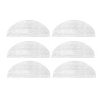 Filtre de rechange pour aspirateur hybride E-ufy R-obovac X8 Series (6 chiffons jetables blancs)