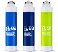 Filtre de rechange pour FT-LINE 3. Système de filtre à eau à charbon actif avec filtration UF sans robinet, kit de raccordement inclus pour locomotive à gazéification, gazéificateur