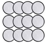 Filtre de rechange pour machine à café - Disques de filtre à eau au charbon pour une meilleure infusion - Profitez du café à la maison ou au travail - Purification de l'eau