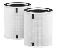 Filtre de rechange SAKEGDY True HEPA Max compatible avec les purificateurs d'air Afloia MAX, MAGE, MAGE PRO et les purificateurs d'air Honati MAX AP2202I et Sans pour grandes pièces, lot de 2