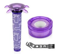 Filtre de rechange V8 amélioré compatible avec aspirateur à main Dyson Car+Boat, nouvelle version V8 sans fil, V8 Animal Extra SV25, SV10, V8 Focus, pièce de rechange #965661-05 et 967478-05