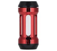 Filtre de refroidissement par eau en laiton avec corps en acrylique, filtre de refroidisseur d’ordinateur avec filetage G1/4, visuel de débit transparent pour système de refroidiss (Noire)