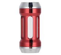 Filtre de refroidissement par eau en laiton avec corps en acrylique, filtre de refroidisseur d’ordinateur avec filetage G1/4, visuel de débit transparent pour système de refroidiss (Argent)