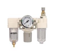 Filtre de régulation de pression AC2000-02 3000 - 03, processeur de source d'air, vanne de régulation de pression blanche(AC5000-06)