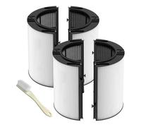 Filtre de remplacement 360° Combi 2-en-1 True HEPA + charbon actif compatible avec Dyson TP10 HP10 HP09 TP09 HP07 TP07 TP06 HP06 Purifi-Er