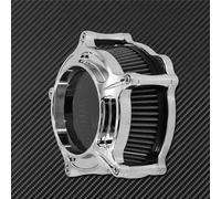 Filtre de remplacement Accessoires De Filtre À Air Moto 1 Pièce Pour Harley Pour Touring 2017-2023 Pour Softail 2018 (Pour Street Glide, Pour Road King, Pour Electra, Pour Glide)(Grey)