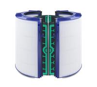 Filtre De Remplacement, Compatible Avec Dyson, HP04 TP04 DP04 TP05 DP05, Purificateur D'air Scellé À Deux Étages, Ventilateur Pure Cool 360°, Filtre HEPA En Verre Combiné(1set White HEPA Filter)