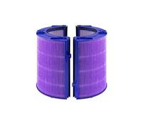 Filtre De Remplacement, Compatible for Dyson, HP04 TP04 DP04 TP05 DP05 Purificateur D'air Scellé À Deux Étages 360 ° Pure Cool Fan Combi Glass Filtre De Composant De Filtration D'air(Purple Hepa)