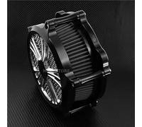 Filtre de remplacement Élément De Remplacement Moto, Filtre À Air 1 Pièce Pour Harley Pour Touring 2017 2018 Pour Softail(Nero)