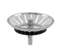 Filtre de remplacement en acier inoxydable for évier de cuisine, bouchon de vidange des déchets, égouttoir de 80mm, panier de lixiviation, 1 pièce